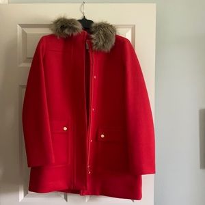 J.Crew Hooded Coat